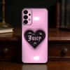 J-Juicy C-Couture Chic Girly Phone Case For Samsung S25,24,23,22,30,21,10,9,Ultra,Plus,Lite Soft Black Case