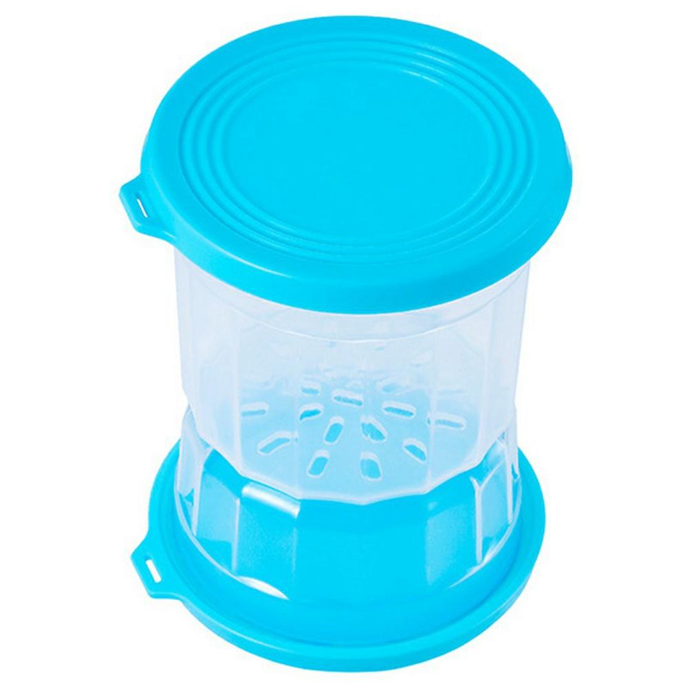 Hourglass Pickle Jar Dry Wet Separation Airtight Fridge Organizer for Kimchi Olives Pickled Vegetables (BPA Free, No FDA)