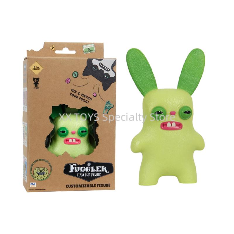 Funny Ugly Monster Customizable Figure Series Creative Interchangeable Accessories Model Ugly Tooth Monster Kids Toys