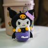 Kuromi Halloween Plüschtier mit Perlenkettenumhang