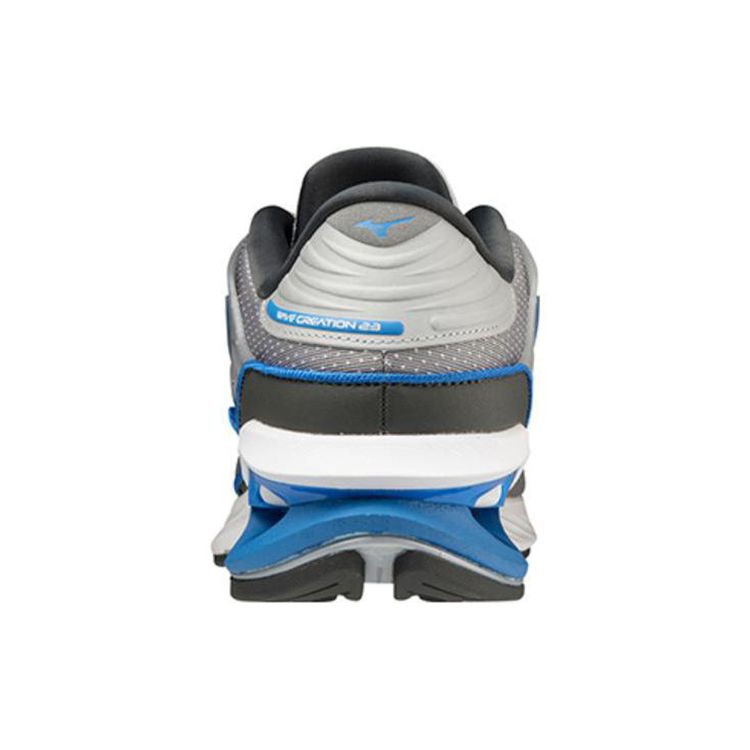 Mizuno Wave Creation 23 Carbon Plate Non-Slip Shock Absorption Low-Top Running Shoes Men Sneakers Silver Gray Blue J1GC220141