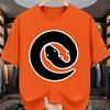 Yin Yang Snake Graphic Tee Men Casual Short Sleeve ONeck Print TShirt Summer Breathable Top