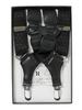 [Peace Workshop] Holster Suspenders for Men, Philip, Made In Japan, 30mm Width, Black