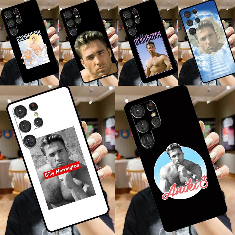 Billy Herrington Art Case For Samsung Galaxy S21 S22 S23 S24 Ultra Note 20 Note 10 S8 S9 S10 Plus S20 FE Cover