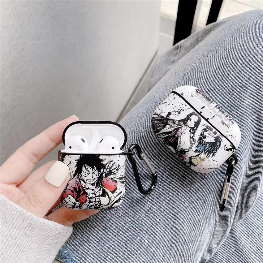 Buy Cartoon Airpods Case Anime Onepiece Luffy Ace Zoro Hancock Law