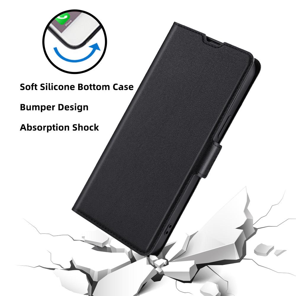 For Motorola Moto G73 5G Phone Case PU Leather Stand Card Slots Cover