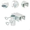 Patio Umbrella Clamp Parasol Practical Lightweight Deck Holder Base Bracket for