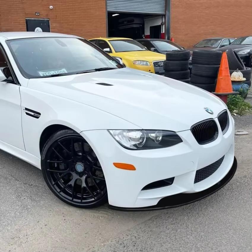 Front Splitter Spoiler Lip Trim for 2007-2013 BMW 3 Series E90