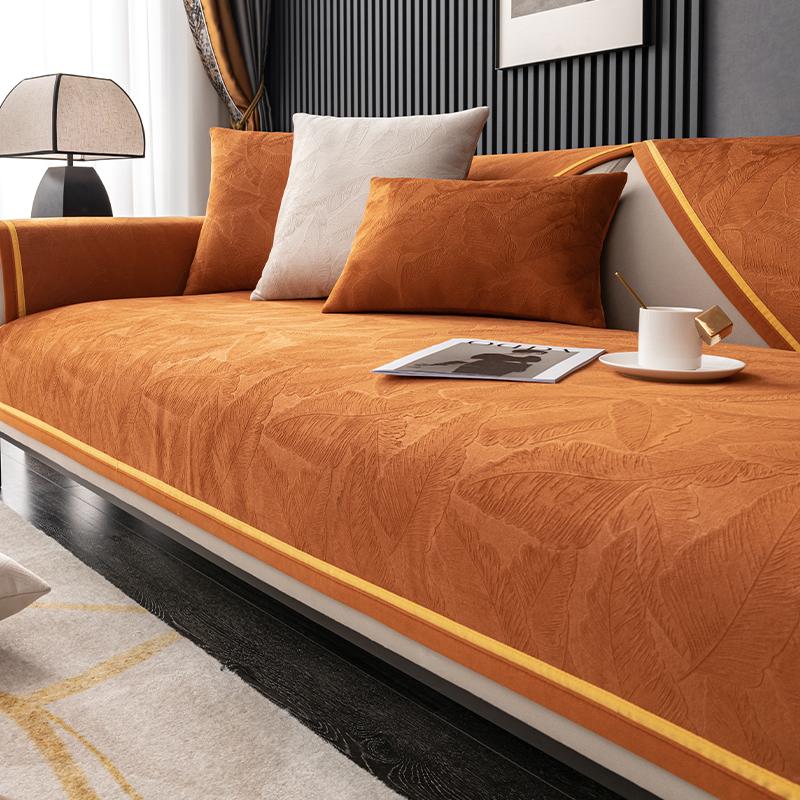 Autumn living room sofas Non-slip Sofa Cushion Couch Sofa Covers Mat Slipcover Funda Sofa Mats cojines