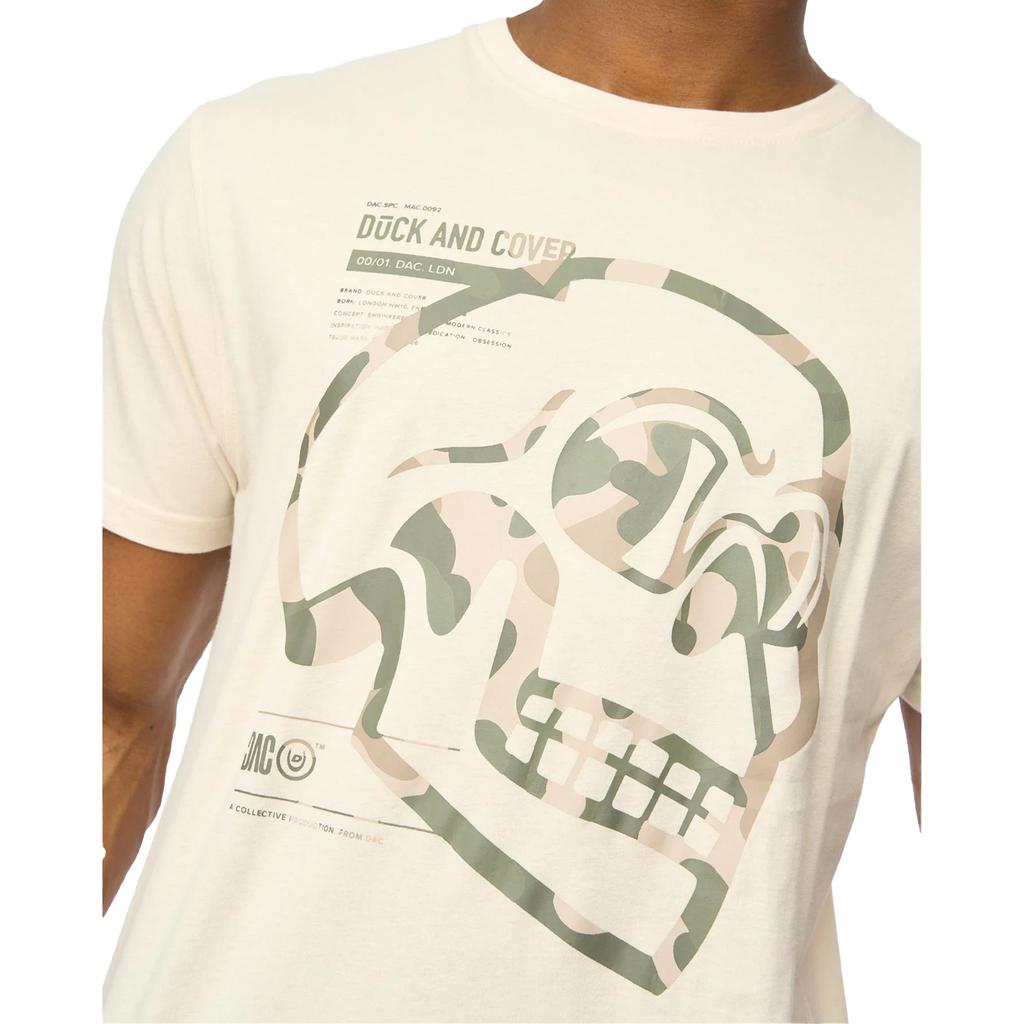 Duck and Cover Mens Skullmatic T-Shirt