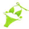 Stylish Rhinestone Bikini Swimsuit for Women, European and American Design, Bestseller, Split Swimwear