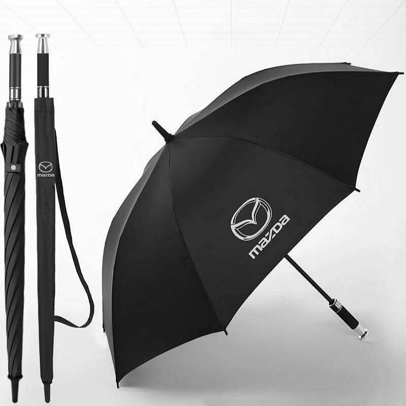 Прямой зонт с логотипом Mazda