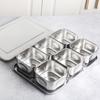 Seasoning Storage Box Ingredients Box Cooking Tool Removable Stainless Steel
