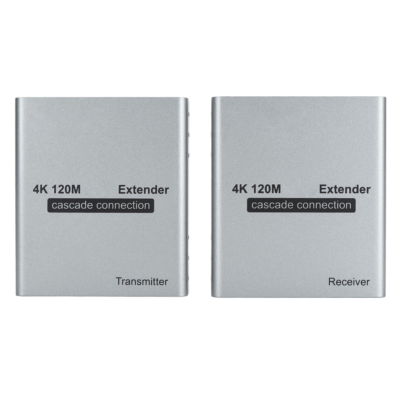 

Мультимедийный интерфейсный удлинитель 4K 120M HD через RJ45 Ethernet LAN CAT5e Cat6 кабельное каскадное соединение EU Plug