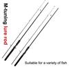 1 Pcs Black Luya Rod Water Drop Wheel Fishing Rod Fishing Accessories