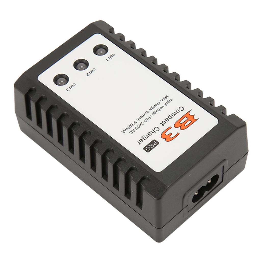 Balance Charger 2S 3S 7.4V 11.1V Lithium Battery Charger for RC Airplane Drone Remote Controller 100‑240V EU Plug