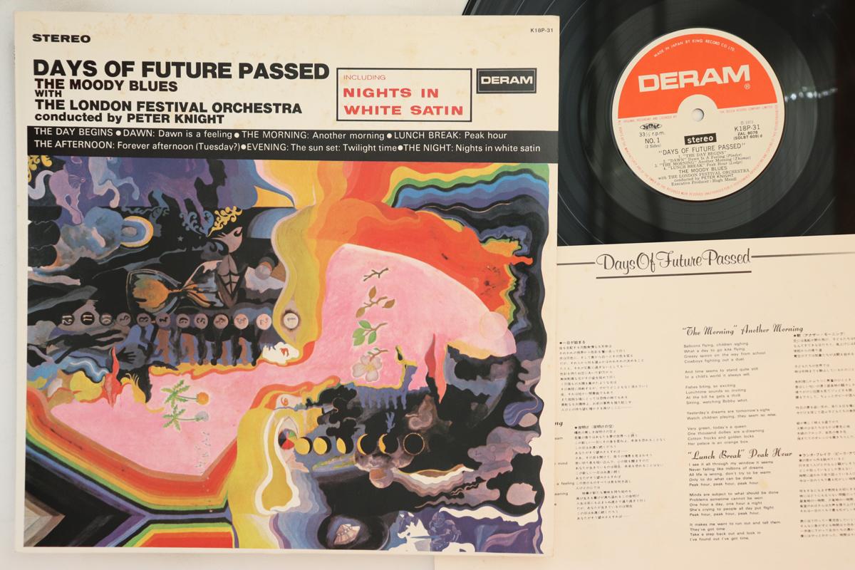 

LP Record MOODY BLUES - Days Of Future Passed K18P31 DERAM 1973 Japan Rock Used