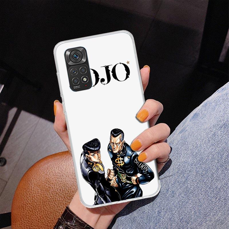 

Чехол для телефона JoJo s Bizarre Adventure для Xiaomi Redmi Note 15 14 13 12S 12 11 Pro Plus 14S 11S 11E 10 10S 11T 5G Персонализированный Redmi Note 10 4G