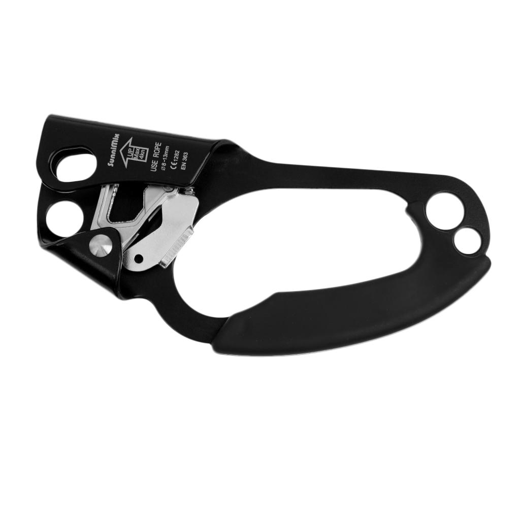 Arborist Tree Rock Climbing Right & Left Hand Ascender Riser 8-13mm Rope Clamp Grasp Device - CE Approved