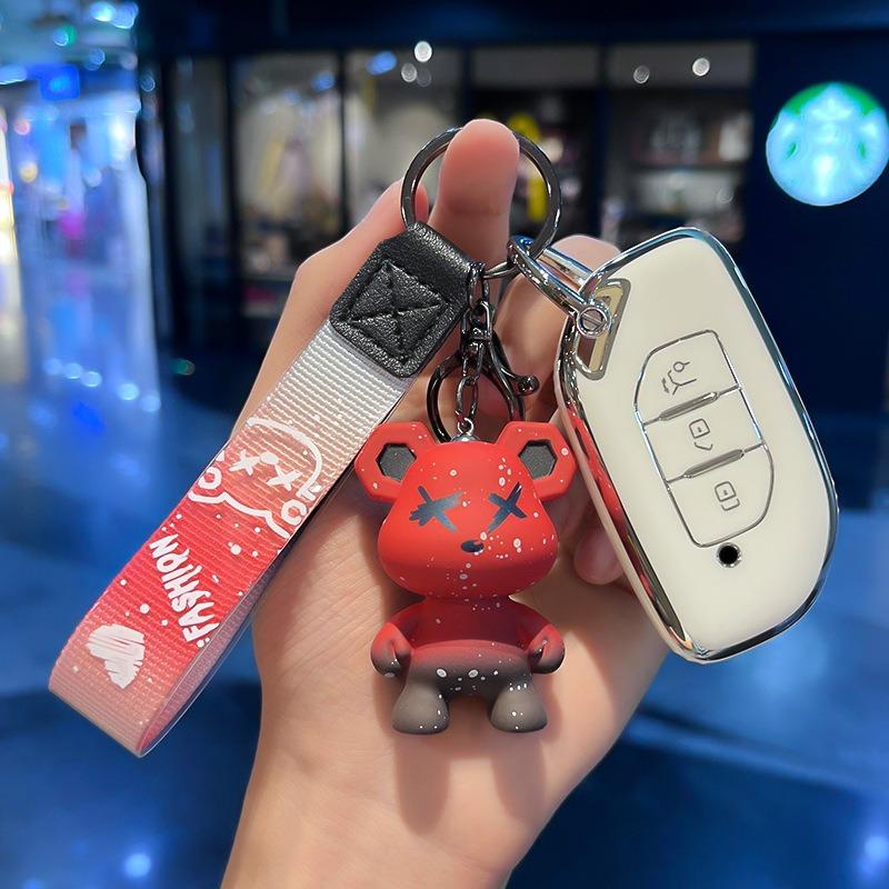 Car Key Case For Fengxing Dongfeng Forthing T5Evo T5L T5 Evo   Keychain Cover Shell Fob Protection Guard Accessories
