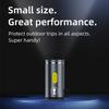 Type-C LED Multifunctional Strong Light Pocket Keychain Flashlight Outdoor Hiking Camping Mini Flashlight Small Torch light