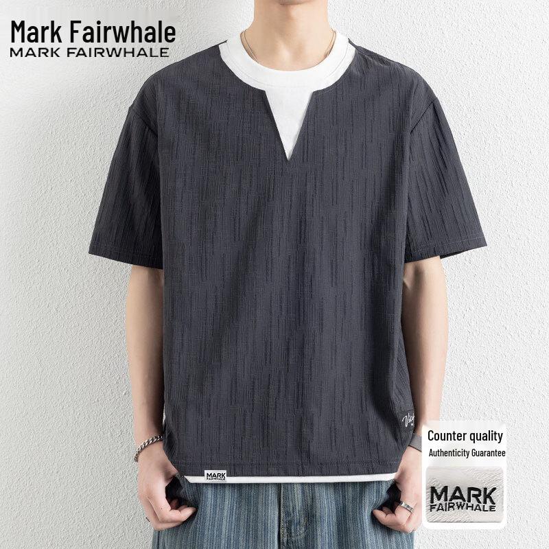 MARK FAIRWHALE Men s Polo Short Sleeve T-Shirt XL