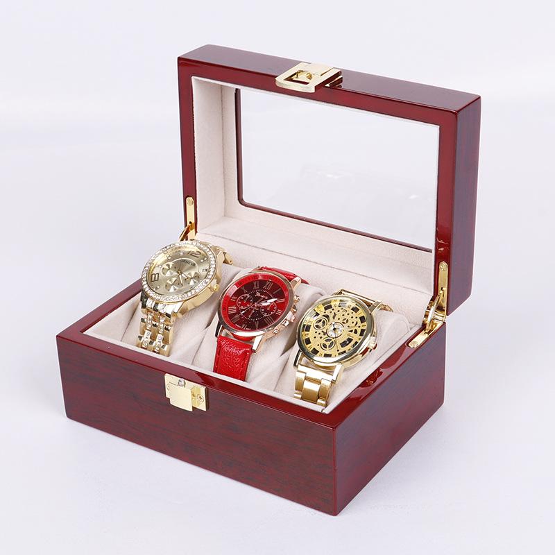 

Золотая шкатулка для хранения ювелирных изделий и часов - Модель 610220