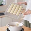 Multi-Layer Dumpling Storage Box Stackable Fresh-Keeping Fresh-Keeping Container Airtight Large Capacity Food Storage