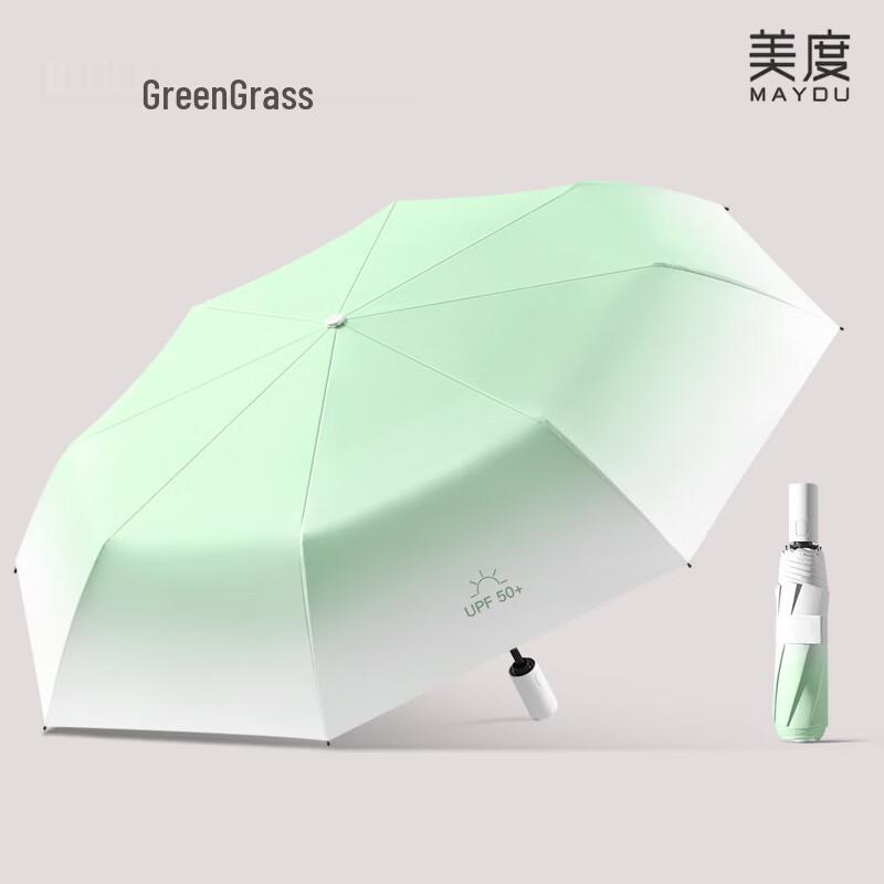 Meidu Automatic Three-Fold Sun & Rain Umbrella