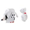 Pet Chef Transformation Costume with Knife, Funny Two-Legged Outfit for Cats, Dog Clothes, Quirky Halloween Costume for Pets
