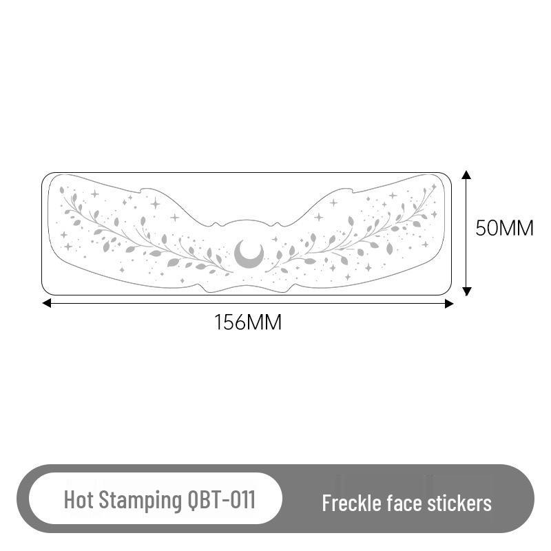 Hot-Selling Freckle Tattoo Stickers for Face Makeup