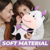 NOLITOY Cow Plush Cute and Fun Fluffy Animal Stuffed Animal Body Birthday Room inches Toy, Pillow, Gift, Figurine, Decor, Approx. 13.5