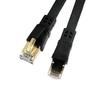 CAT8 Flat Shielded 10 Gigabit Pure Copper RJ45 Network Cable for Home