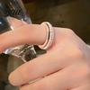 Anxiety Rings for Women Rotating Men Titanium Steel Fidget Ring