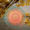 10 Inch Hanging Wind Spinner for Balcony Garden Decor 360 Rotating Hook with Artistic Movement Perfect Gift for Friends and Family