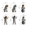 Statues Miniatures Gift Spaceman Moon Sculpture Decorative Astronaut Figurines Astronaut Model