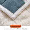 Cozy Three-Layer Flannel and Sherpa Blanket for Autumn and Winter