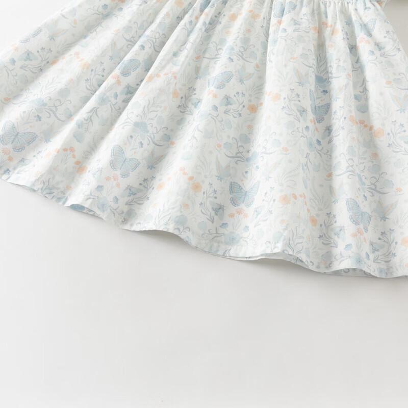 DAVE&BELLA Girls' Floral A-Line Summer Dress