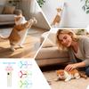 Cat Fetch Toy Rechargeable Flying Enrichment Launcher with 6 Discs Interactive Cat Toy for Outdoor Play Garden Backyard Patio