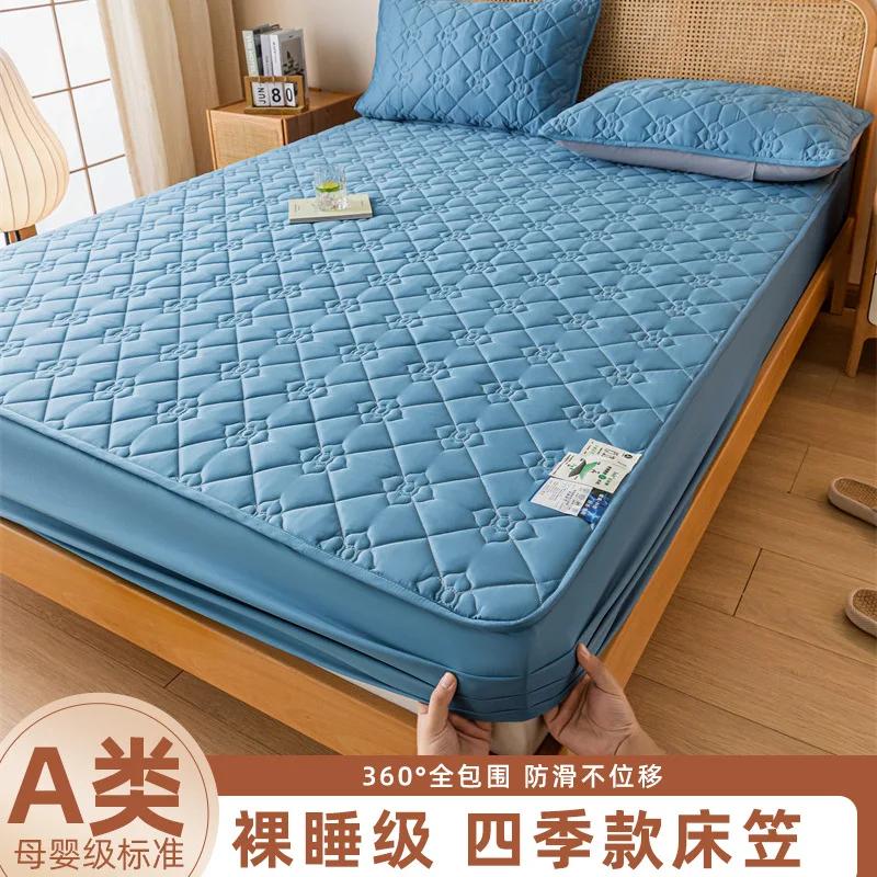 

Водонепроницаемая простыня на резинке, утолщенный эластичный наматрасник, постельное белье, покрывала, сезон универсальный, класс А, защитный чехол для матраса 48x74cm pillowcase