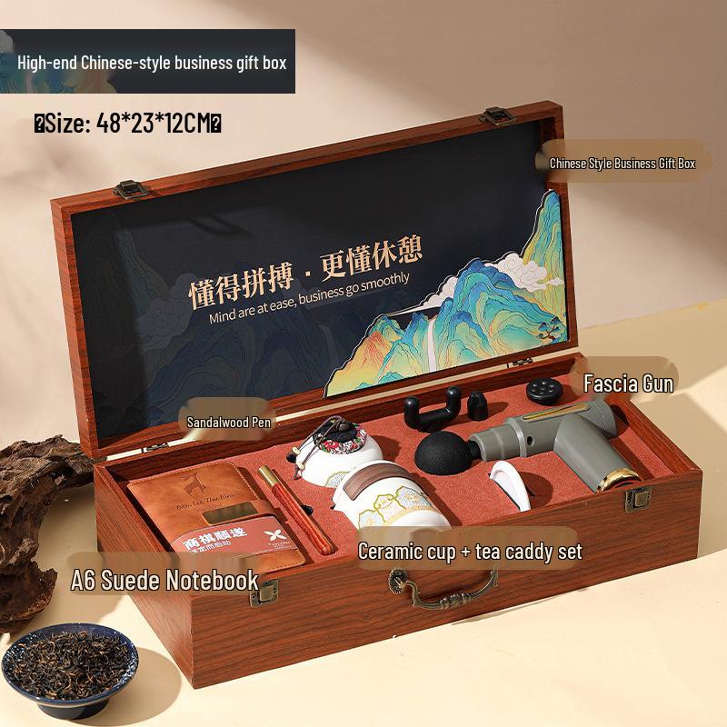 

Корпоративный набор массажного пистолета класса люкс - Премиальный офисный подарок для клиентов и льготы для сотрудников Gift Set Package