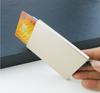 GOtarget  Credit Card Holder Solid Color Metal Bank Credit Card Package Business Case Card Box Porte Carte Bancaire