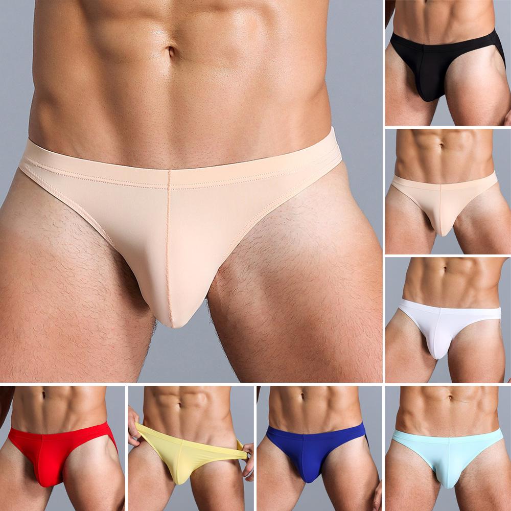 7 Colors Underwear Ice Silk G-Strings Ice silk Men