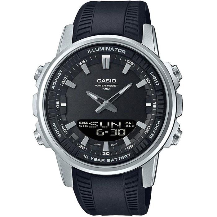 [Casio] Watch AMW-880-1AVDF, Women`s, Black/White gray