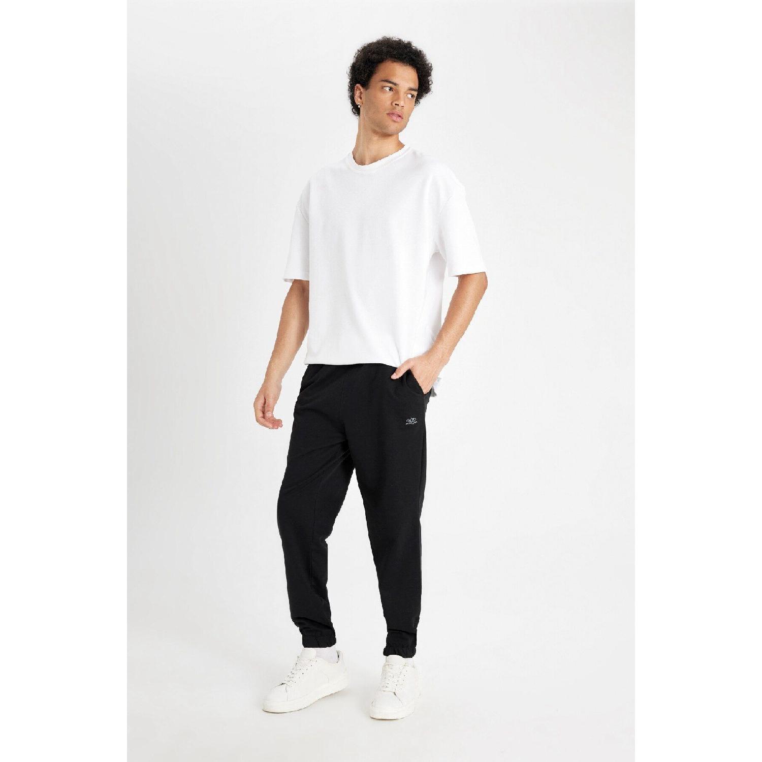 

Regular Fit Sweatpants With Pocket Elastic Leg D4416ax24au XS
