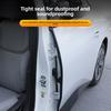 2pcs Car Rubber Weatherstrip Car B-pillar Sealing Strip with Steel Bar Car Door Edge Seal Strip Sound Insulation Sealing Strips