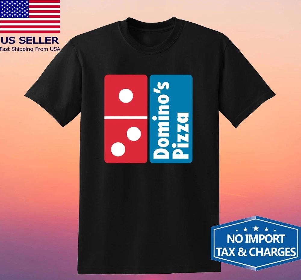 Domino s Pizza 1980 Men s Black Size S-5XL XL