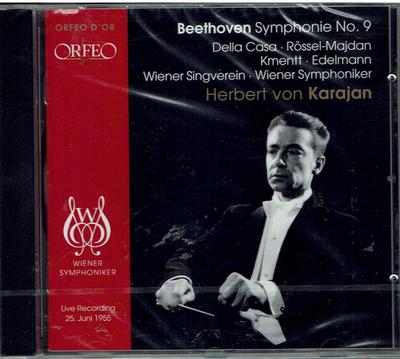 CD BEETHOVEN - SINFONIE 9 C729081B Orfeo D'Or 2008 Germany Classical Used