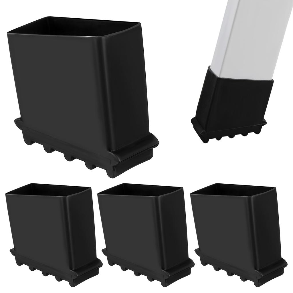 4 Pcs Non Rubber Feet Covers for Folding Ladder Protector Pads Wear Resistant Safe Anti Engineering Ladder