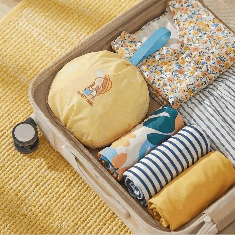 Handheld Underwear Packing Cube Polyester Fiber Bra Storage Bag  Clothing Sorting